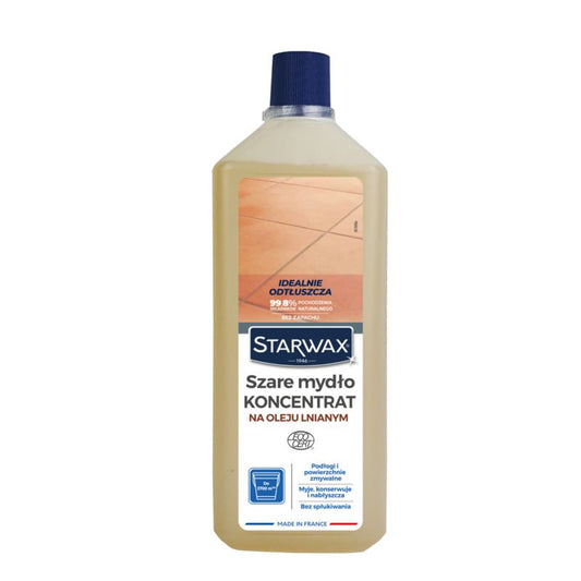 Gråt sæbe koncentrat på hørfrøolie Starwax 1 l