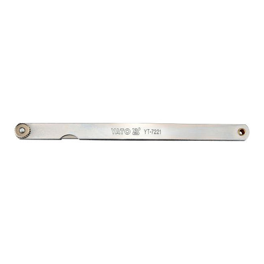 Yato spalteafstandsmåler 200 mm med 17 blade 0,02-1 mm