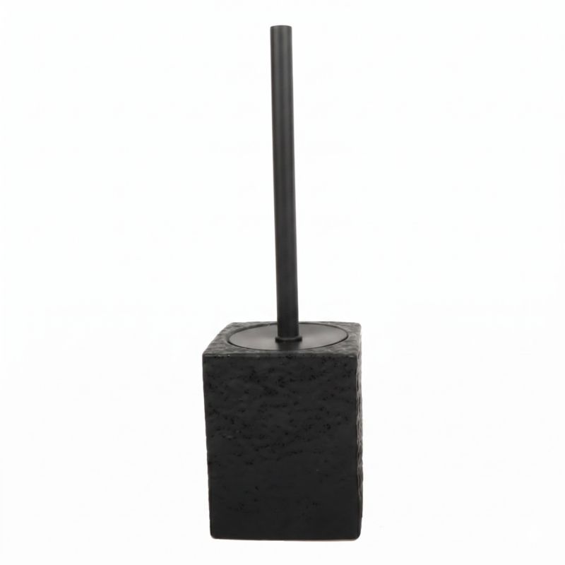 Keramisk Toiletbørste Sort 37 cm 5901272196338