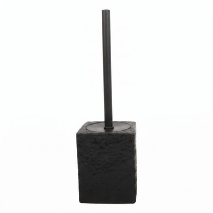 Keramisk Toiletbørste Sort 37 cm 5901272196338