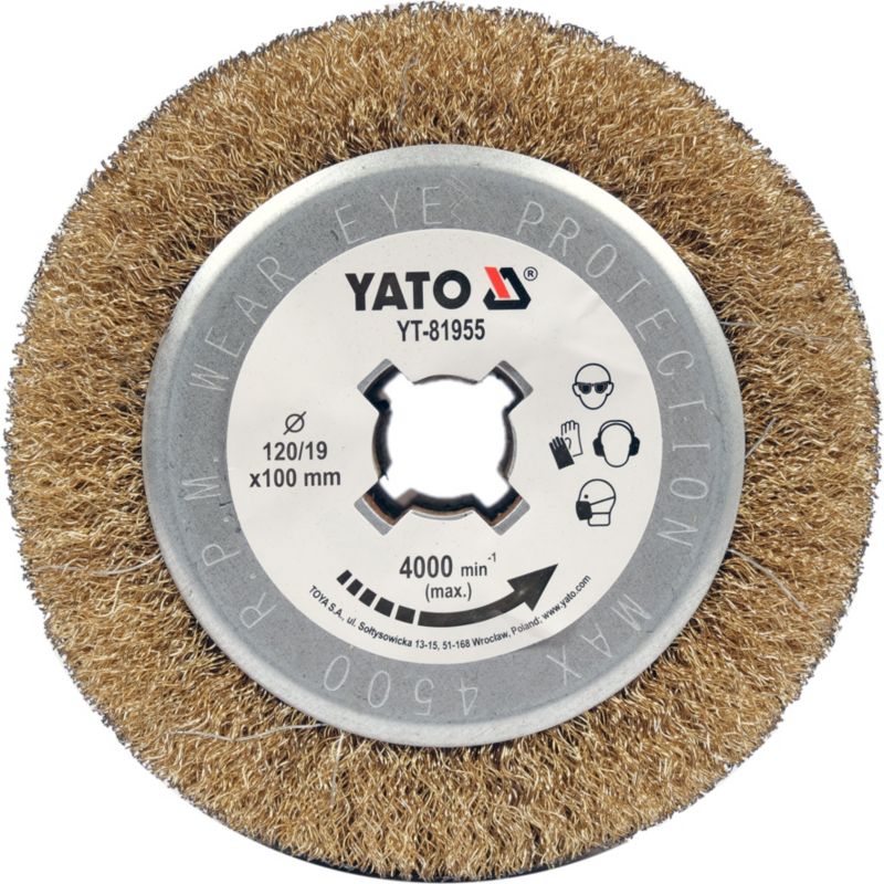 Børste til satinpolermaskine Yato YT-81955
