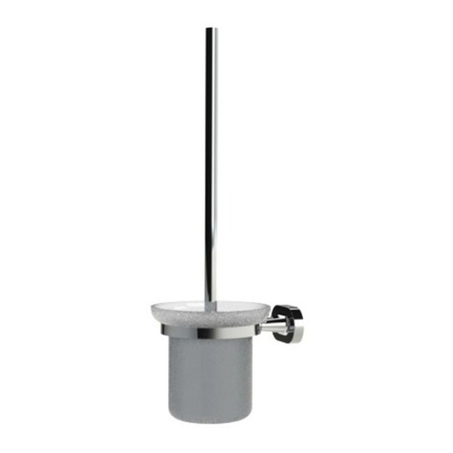 Toiletbørste Go Vægmonteret Krom Rustfrit Stål 36 cm