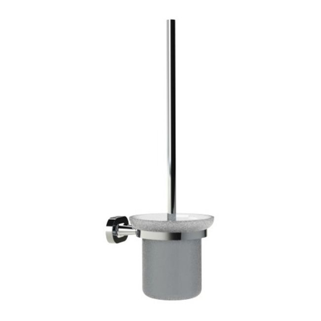 Toiletbørste Go Vægmonteret Krom Rustfrit Stål 36 cm