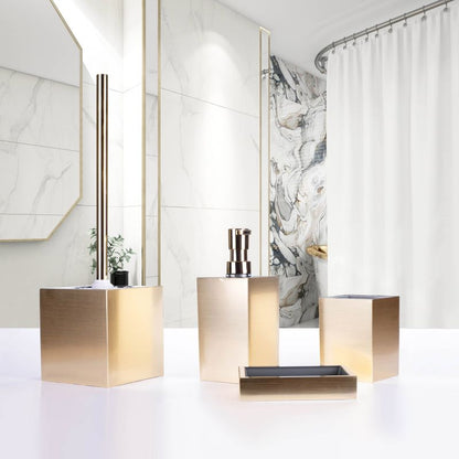 Toiletbørste Eldorado Guld Børstet Finish 5901583507366
