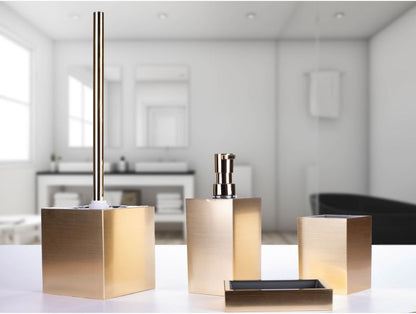 Toiletbørste Eldorado Guld Børstet Finish 5901583507366