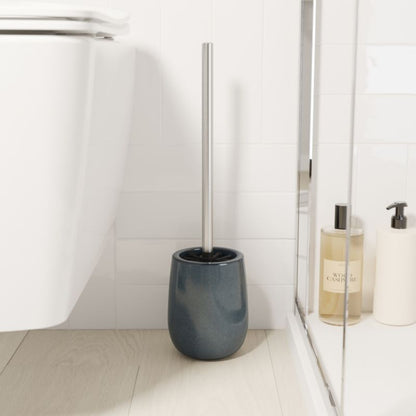 Toiletbørste Boann Blå Keramik 44 cm
