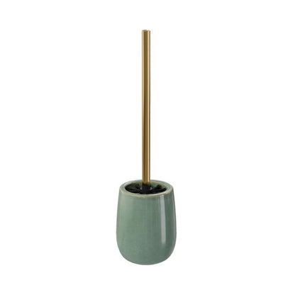 Toiletbørste Boann Grøn Keramik 44 cm | 5059340718958