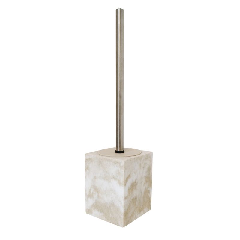 Toiletbørste Cenia Marmor Beige 9,5x9,5x38,5 cm