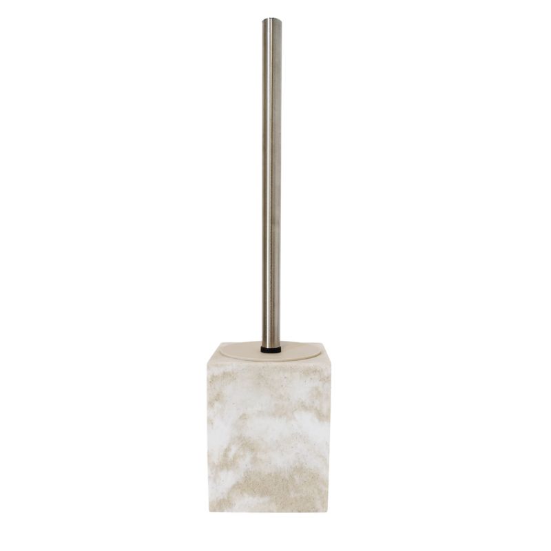 GoodHome Cenia WC-børste i beige marmor
