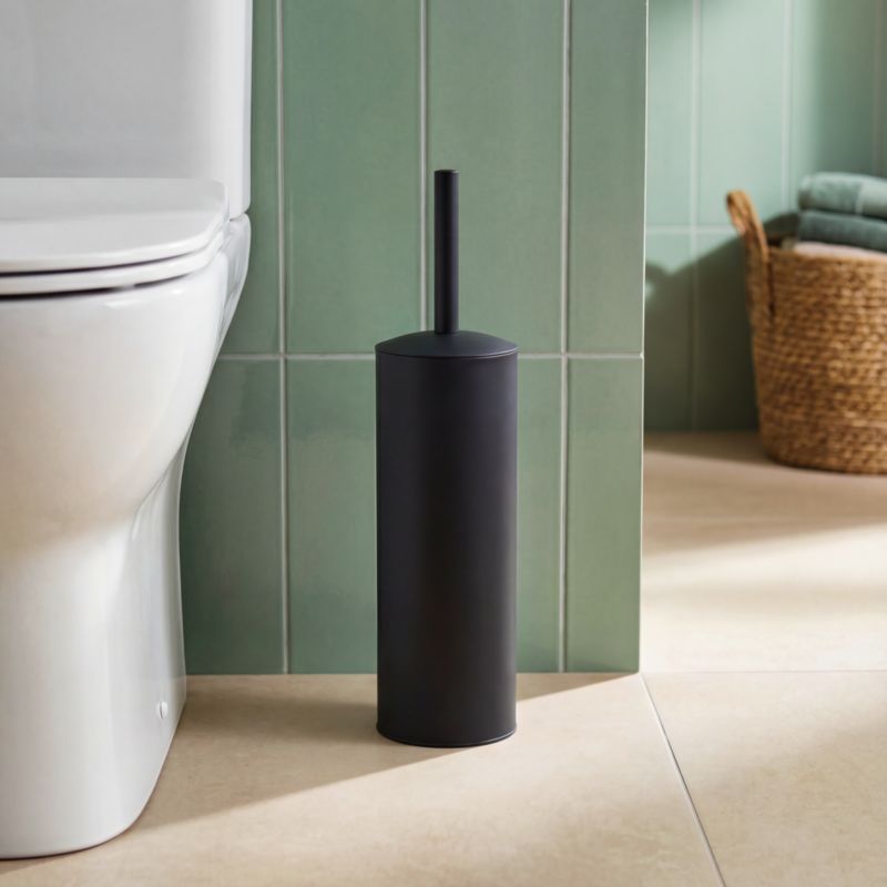 Toiletbørste Elland Heban Stål Mat 45 cm