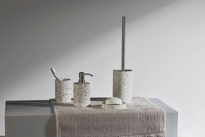 Toiletbørste Elland Terrazzo Beige 10x43 cm