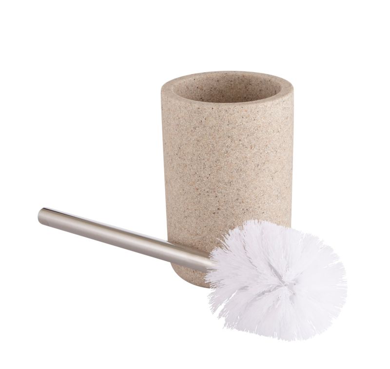 Toiletbørste Jubba Beige Stål 42 cm