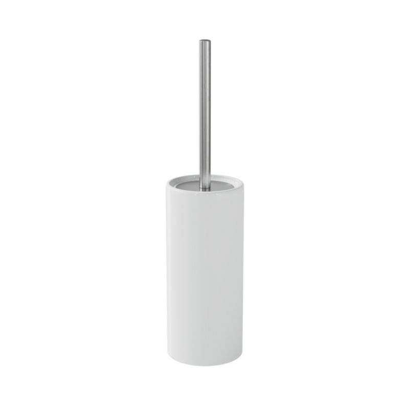 Toiletbørste Koros Hvid Keramik 45 cm