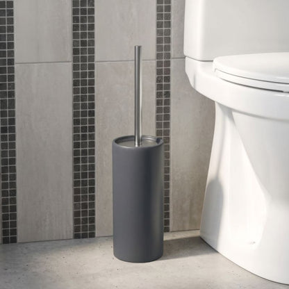 Toiletbørste Keramik 45 cm Marineblå Mat Stål