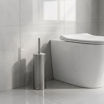 Toiletbørste Koros Børstet Stål Sølv 45 cm | 5059340218038