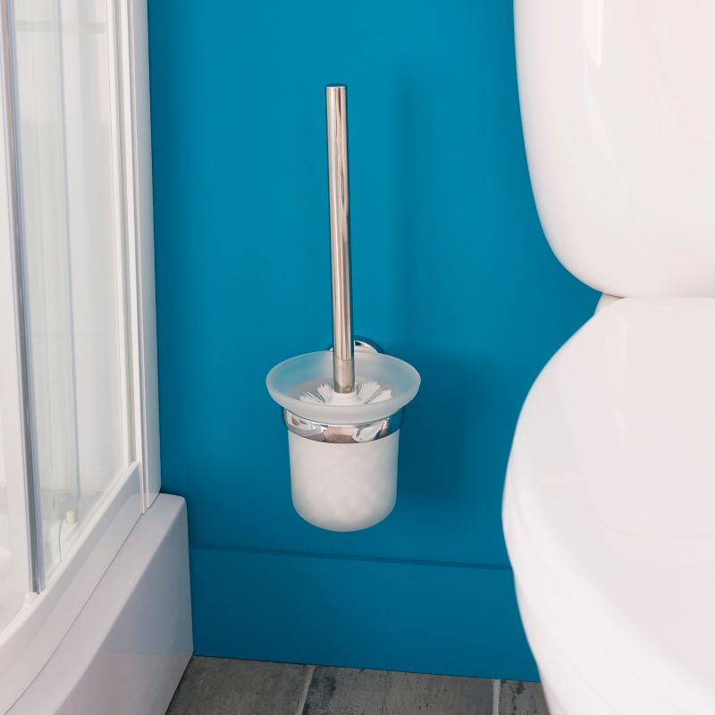 GoodHome Ormara vægmonteret toiletbørste