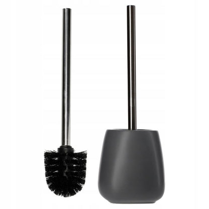 Toiletbørste Keramisk Oval Grå 24,5 cm 5903699408292