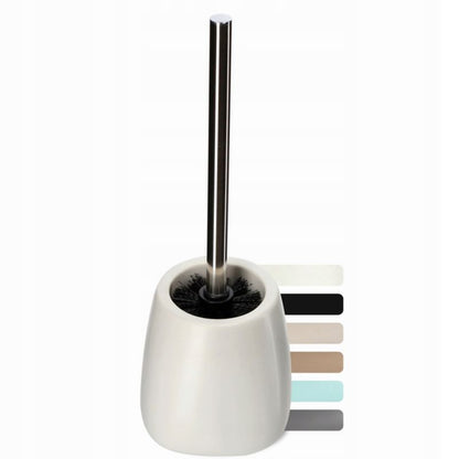 Toiletbørste Keramisk Hvid 11x11x24,5 cm