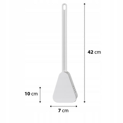 Silikone toiletbørste hvid 42 cm 1 stk. | 5905923651542