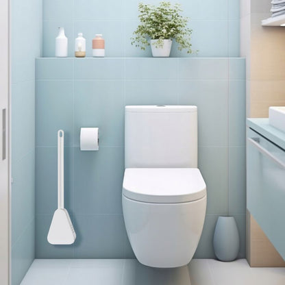 Silikone toiletbørste hvid 42 cm 1 stk. | 5905923651542