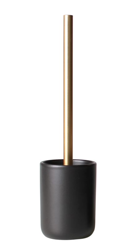 Toiletbørste Aldo Sort Rustfrit Stål 35 cm | 5903754819339