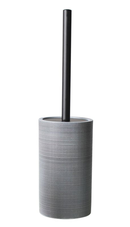 Toiletbørste Giro Grå Keramik 100 x 415 mm