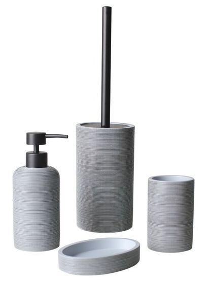 Toiletbørste Giro Grå Keramik 100 x 415 mm