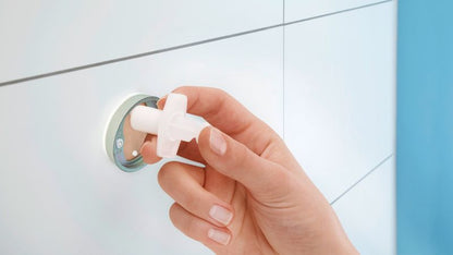 Tesa Moon wc-børste uden boring med Tesa® Power.Kit
