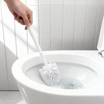 Toiletbørste Glomma Hvid Fritstående Polypropylen