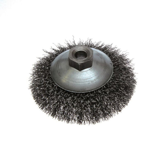 Vinklebørste med M14-nut Most stål, Ø 120 mm