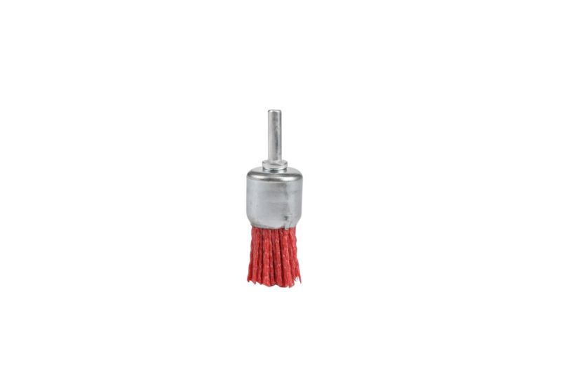 Universal børstebørste med 6 mm skaft, nylon, Ø 25 mm