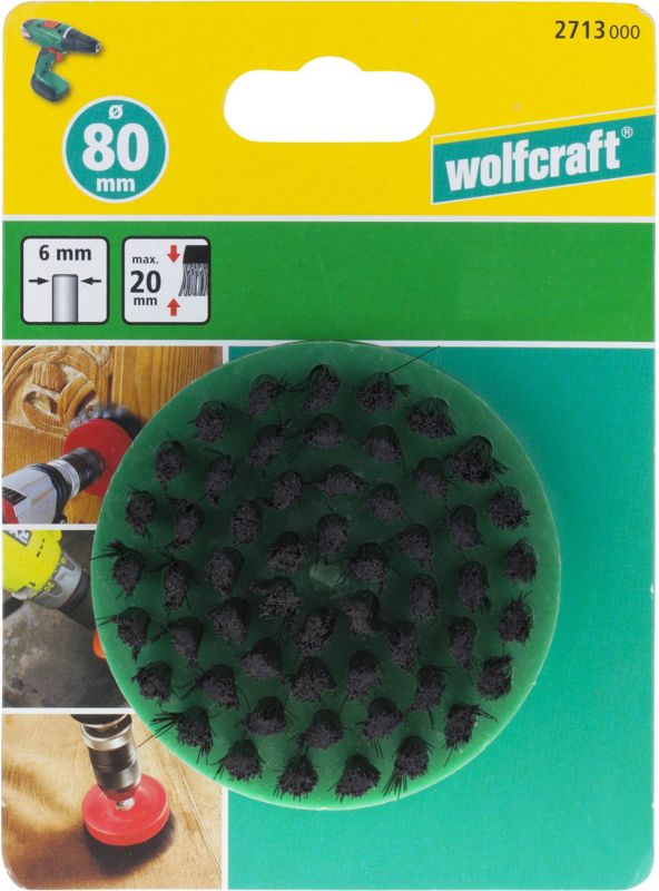 Polerskive 80 mm wolfcraft 2713000