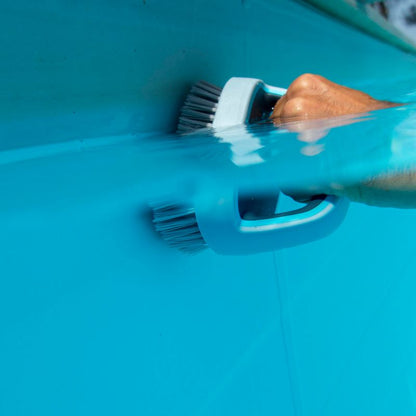 Graphite håndbørste til pool