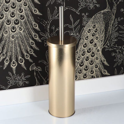 Toiletbørste Andres Gold Guld Metal 38 cm