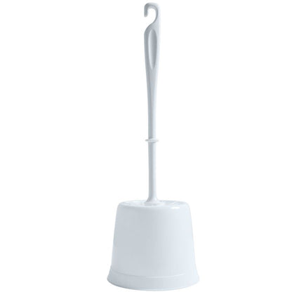 Toiletbørste med Holder Hvid Plastik 38 cm