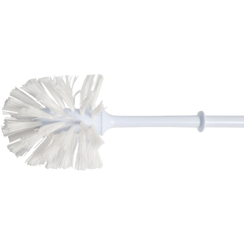 Toiletbørste med Holder Hvid Plastik 38 cm