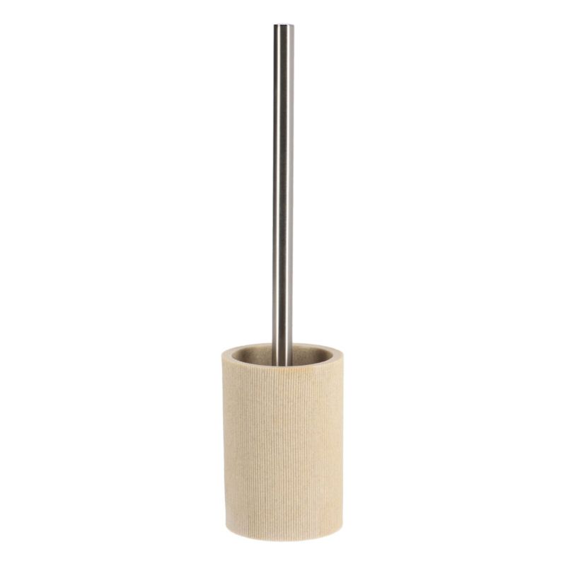 Toiletbørste Porzio Beige Fritstående med Holder 1 stk.