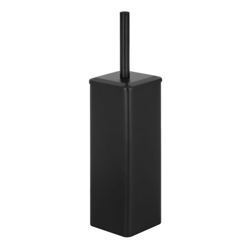 Toiletbørste Fonti Sort Mat Stål 39 cm