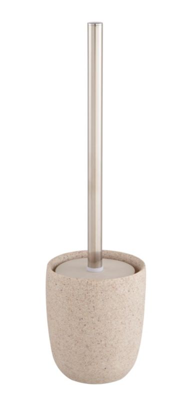 Toiletbørste Balka Beige Rustfrit Stål 38 cm