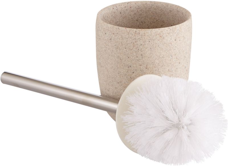 Toiletbørste Balka Beige Rustfrit Stål 38 cm
