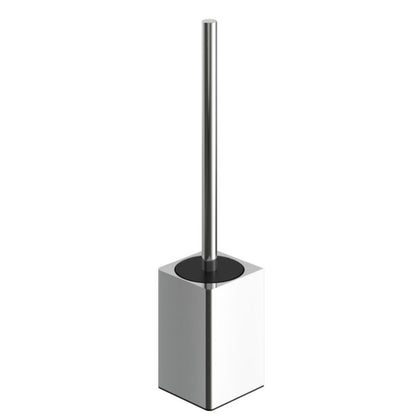 Toiletbørste med Holder Teesta Krom 38,7 cm
