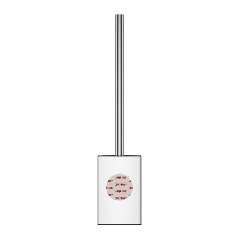 Toiletbørste med Holder Teesta Krom 38,7 cm