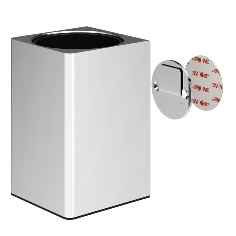 Toiletbørste med Holder Teesta Krom 38,7 cm