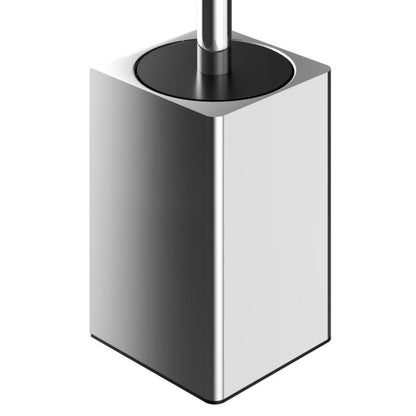 Toiletbørste med Holder Teesta Krom 38,7 cm