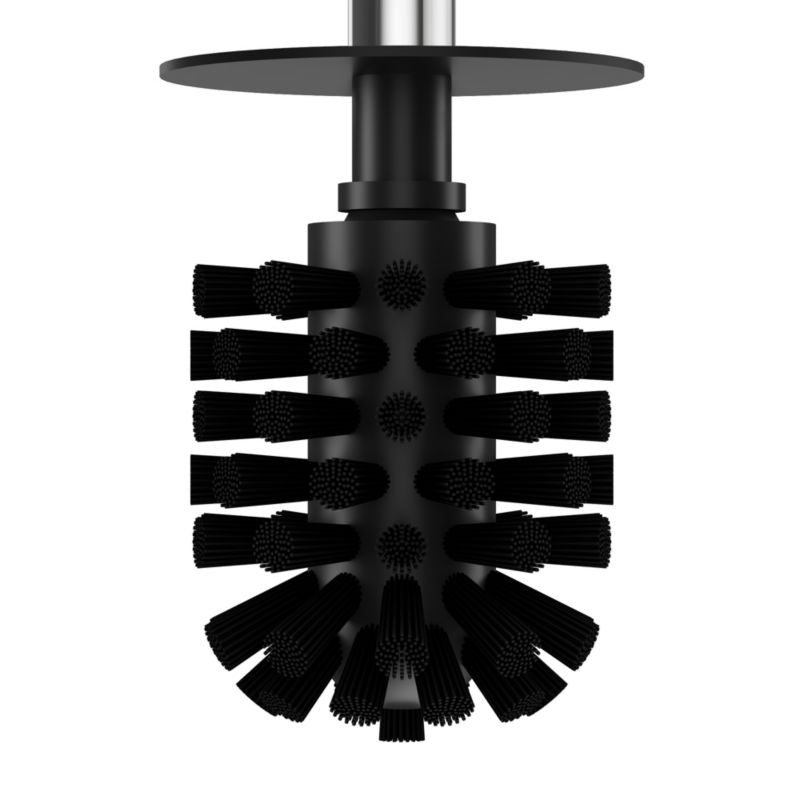 Toiletbørste med Holder Teesta Krom 38,7 cm