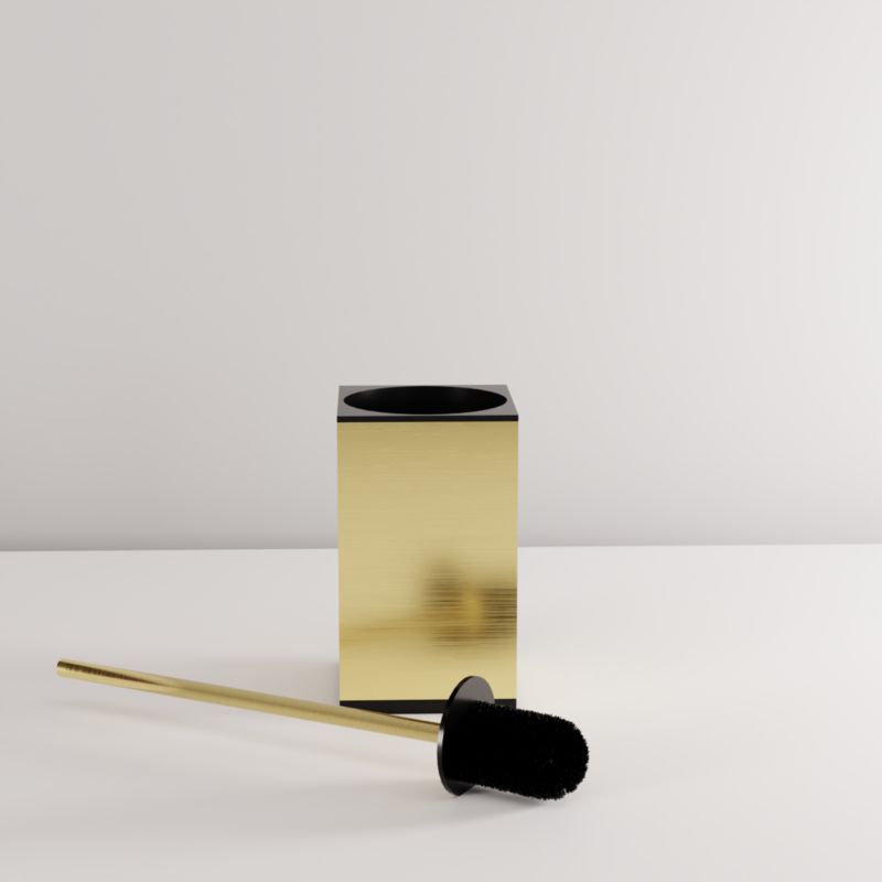 Toiletbørste B110 Børstet Guld 8x8x39 cm 1 stk.