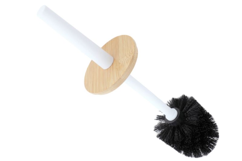 Toiletbørste Bambus Hvid Lukket 37,5 cm | P.MADERA-WHT