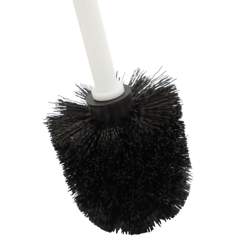 Toiletbørste Tango Hvid Bambus Stål 39 cm