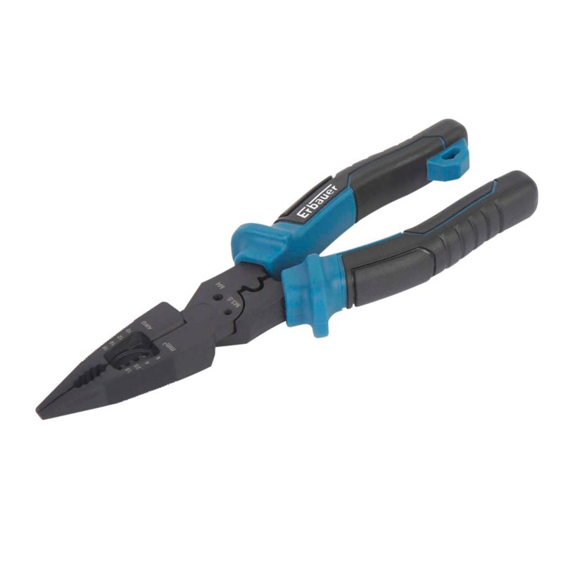 Langt kabeltang Erbauer 210 mm