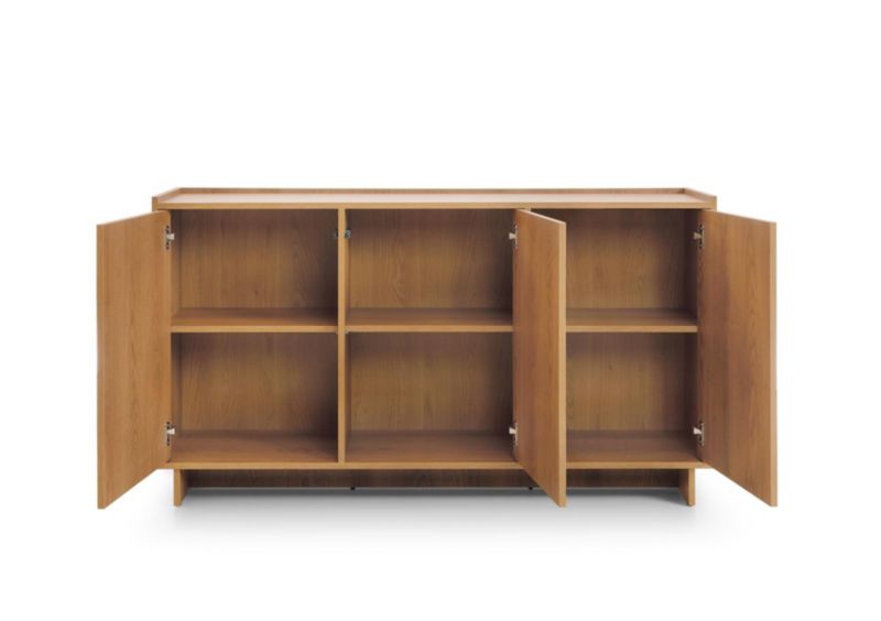 Komoda SUNA 147x81 cm Dąb Karmel